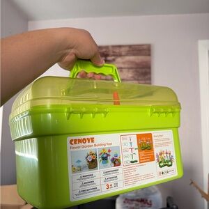 Flower Garden Building Toys - Green